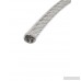 5mm Dia fil métallique flexible avec revêtement en PVC transparent en acier Corde Câble 10m B00PZMCM86